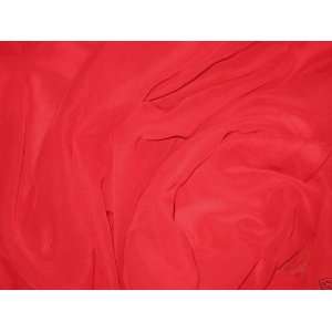  RED Chiffon Fabric 45 By the Yard Arts, Crafts & Sewing