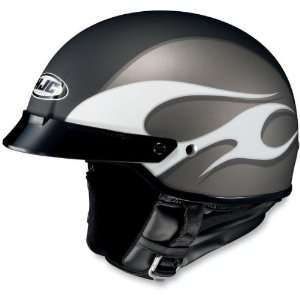  HJC CS 2N Half Helmet Heat Flat Black Automotive