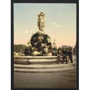   of the Three Graces, Montpellier, France,c1895