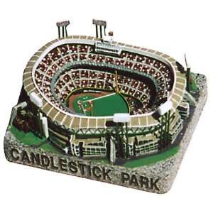 Historic Candlestick Park (Baseball) Stadium Replica   Silver Series 