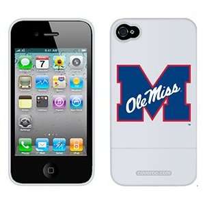  Univ of Mississippi Ole Miss M on AT&T iPhone 4 Case by 
