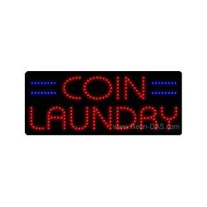  Coin Laundry Outdoor LED Sign 13 x 32