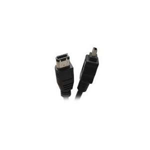  BYTECC 3 ft. 6pin to 4pin FireWire 400(IEEE1394a) Cable 