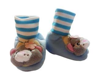 Warme Socken Hauschuhe für Babys 0 6 und 6 12 Monate  
