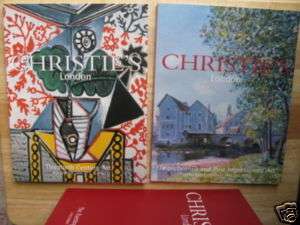 2x Christies 20th Century & Post Impressionist Art  