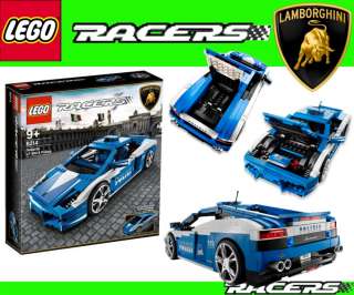 NEU LEGO 8214 Racers Polizia Lamborghini Gallardo 560 4  