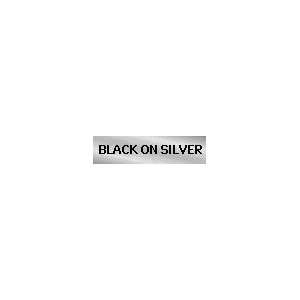  CASIO EZ Label Tape (9mmx8m) Black on Silver (XR 9SR1 