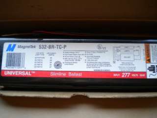 UNIVERSAL 532BRTCP MAGNETIC BALLAST 2 F40T12/IS LAMPS  