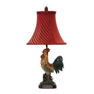 Sterling Crowing Rooster Lamp   91 344  