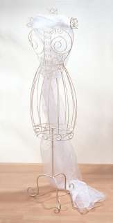 ElegantDekopuppe aus Metall,Kleiderständer,Höhe 150cm  