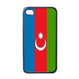  Azerbaijan Flag Black Iphone 4   Iphone 4s Case Office 