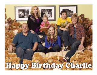 Good Luck Charlie edible party cake topper cake image  