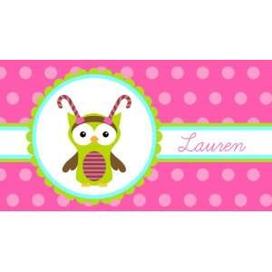  Candy Owl Personalized Placemat