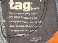 TAG Jeans #1009 Flap Pockets Boot Distressed Sz 30  
