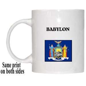  US State Flag   BABYLON, New York (NY) Mug Everything 