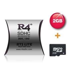  R4i sdhc sliver Card for 3DS Console/DS/NDSL/NDSI/NDSIXL 