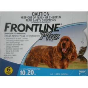   for Dogs Medium   10 20 Kg (23 44 Lbs)   6 month supply