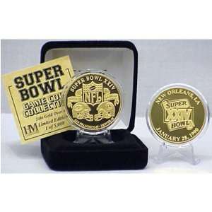  Super Bowl XXIV 24kt Gold Flip Coin