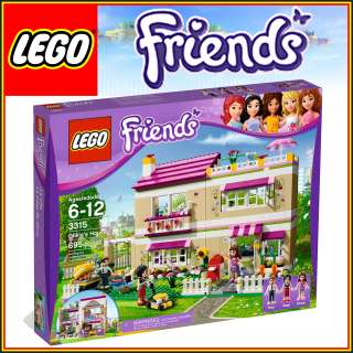 LEGO FRIENDS 3315 Olivia’s House sets Anna and Peter 3 minifigures 