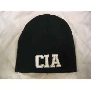  CIA BLACK BEANIE SKULL CAP 
