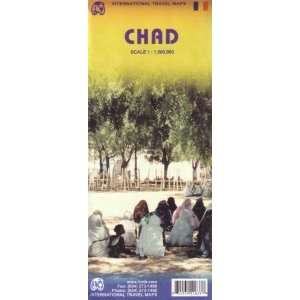  Chad 11,500,000 Travel Map [Map] ITM Canada Books