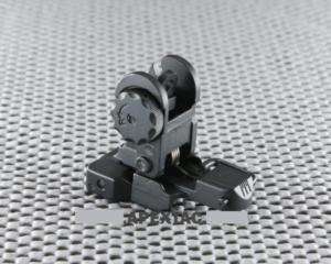 APEXTAC Tactical Low Profile Flip Up Rear Sight Type A  