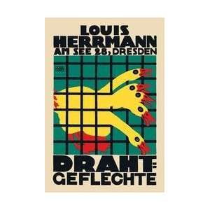 Louis Hermann in Dresden 20x30 poster 