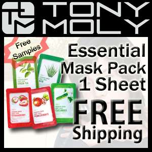 TONYMOLY tony moly Essential Mask Sheet Pack 21ml (YOU PICK)  