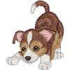 Brother Embroidery Machine Card PUPPIES ON PARADE  
