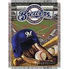 Woven Baby Blanket Tapestry MILWAUKEE BREWERS