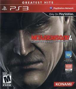METAL GEAR SOLID 4 GUNS OF THE PATRIOTS PS3 GAME NEW  