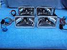 Xenon Halogen Headlights 6X4 Square All 4 Have High & Low Beam