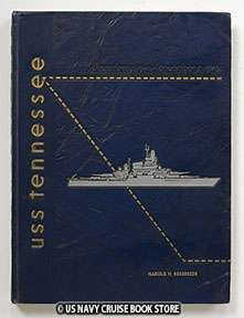 USS TENNESSEE BB 43 WORLD WAR II CRUISE BOOK 1941 1945  