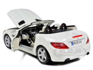   car of 2011 2012 mercedes slk class convertible white die cast model