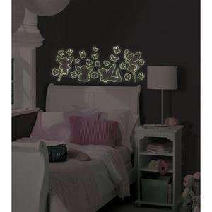   BiG Wall Stickers Glow in the Dark FAIRIES Decor Butterfly Decals BR4