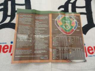   TIGERS RALLY TOWELS & #1 2011 PAPER SCHEDULES,DETROIT COMERICA PARK