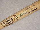   Detroit Tigers ~AUTOGRAPHED & INSCRIBED~ GAME USED CRACKED BAT  