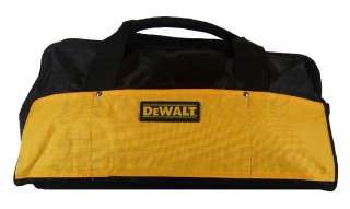 DeWALT Tool Bag Contractor Soft Storage Canvas Case Hand Tote Carry 