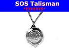 SOS Talisman Medical Necklet,Chrome Plated Plain,24X/L