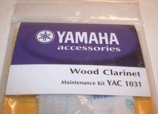 Yamaha Wood Clarinet Maintenance Kit, YAC 1031 NEW  
