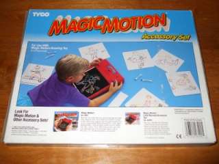 Tyco Magic Motion Drawing Toy Sports Accessory Set NEW 043302484925 