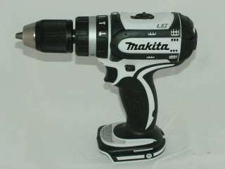 Makita BHP452 White Hammer Drill 18V LXT 1/2 Percussion New~ uses 