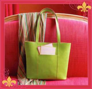 Vera Bradley Baekgaard Colorful Genuine Leather Tote Bag Purse  