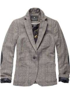 Maison Scotch Damen Blazer & Sakko winter blazer/leather elbow patches 