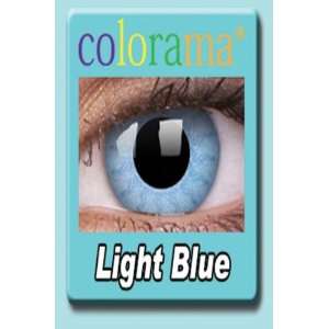   Kontaktlinsen Crazy Motivlinsen Kostüm Karneval LIGHT BLUE / HELLBLAU