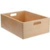 Zeller 13309 Allzweckkiste. Buche lackiert 40 x 30 x 21 cm  