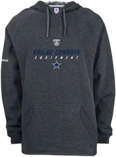 Dallas Cowboys Grey 2011 Sideline Equipment Hooded Sweatshirt 