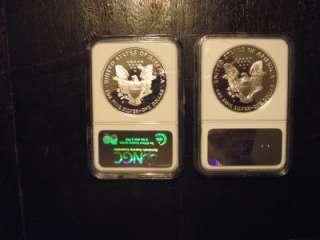 WOW 1997 P NGC PR68 ULTRA CAMEO Proof Silver Eagle (These are Sharp 