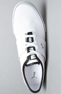 Puma The El Ace L Sneaker in White Black  Karmaloop   Global 
