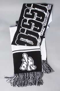 Dissizit The AK All Day Scarf in Black White  Karmaloop   Global 